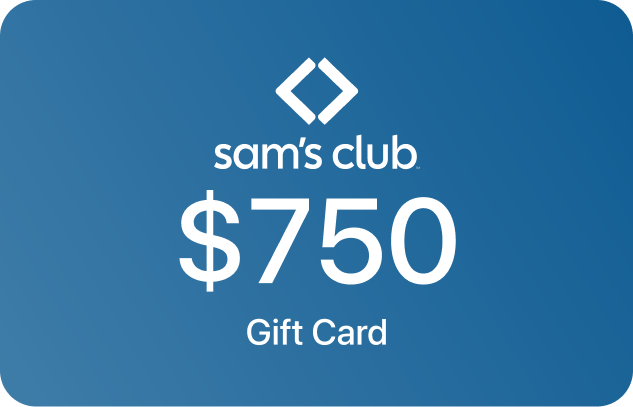 Sam's Club $750 Gift Card